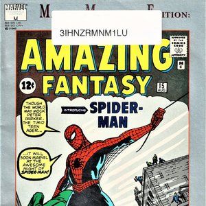 MARVELS AMAZING FANTASY /M COPY SPIDERMAN PERFECT